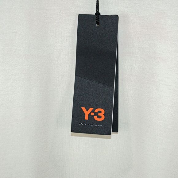 Y-3 Yohji Yamamoto ADIDAS CH2 Long Sleeve T-Shirt Cream Color Size M NWT - Picture 8 of 11